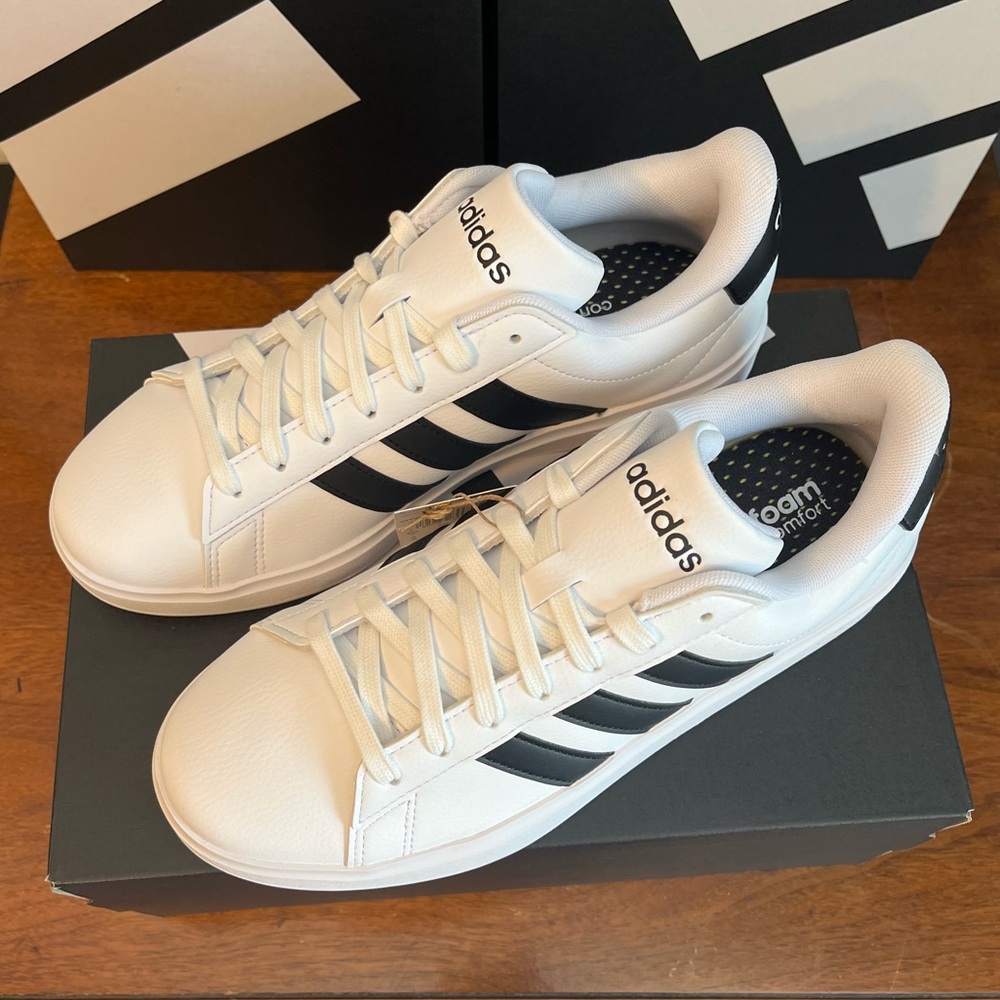 ADIDAS Women's Grand Court 2.0 Shoes - Picture 5 of 9